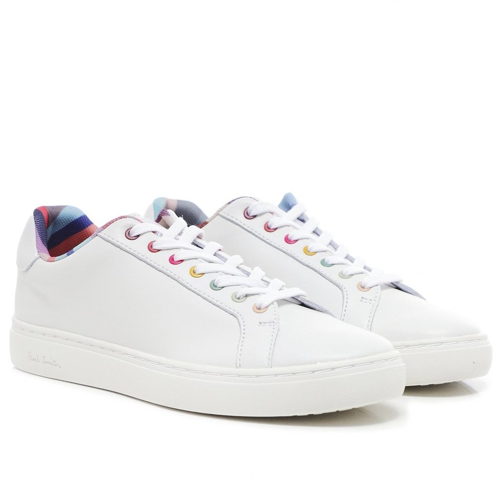 PAUL SMITH Lapin leather and suede sneakers
